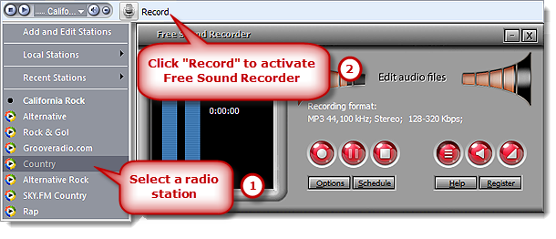 Activate Web Radio Recorder