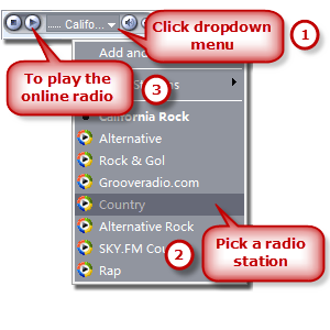 Play Online Radio