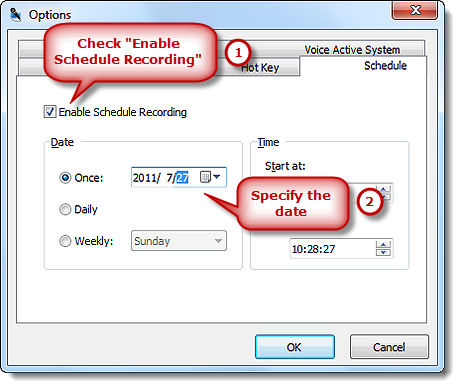 Tutorial - How to Schedule Recording?
