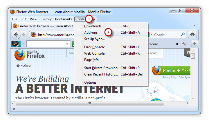 Remove Free Sound Recorder Toolbar from Mozilla Firefox Remove Free Sound Recorder Toolbar from Mozilla Firefox